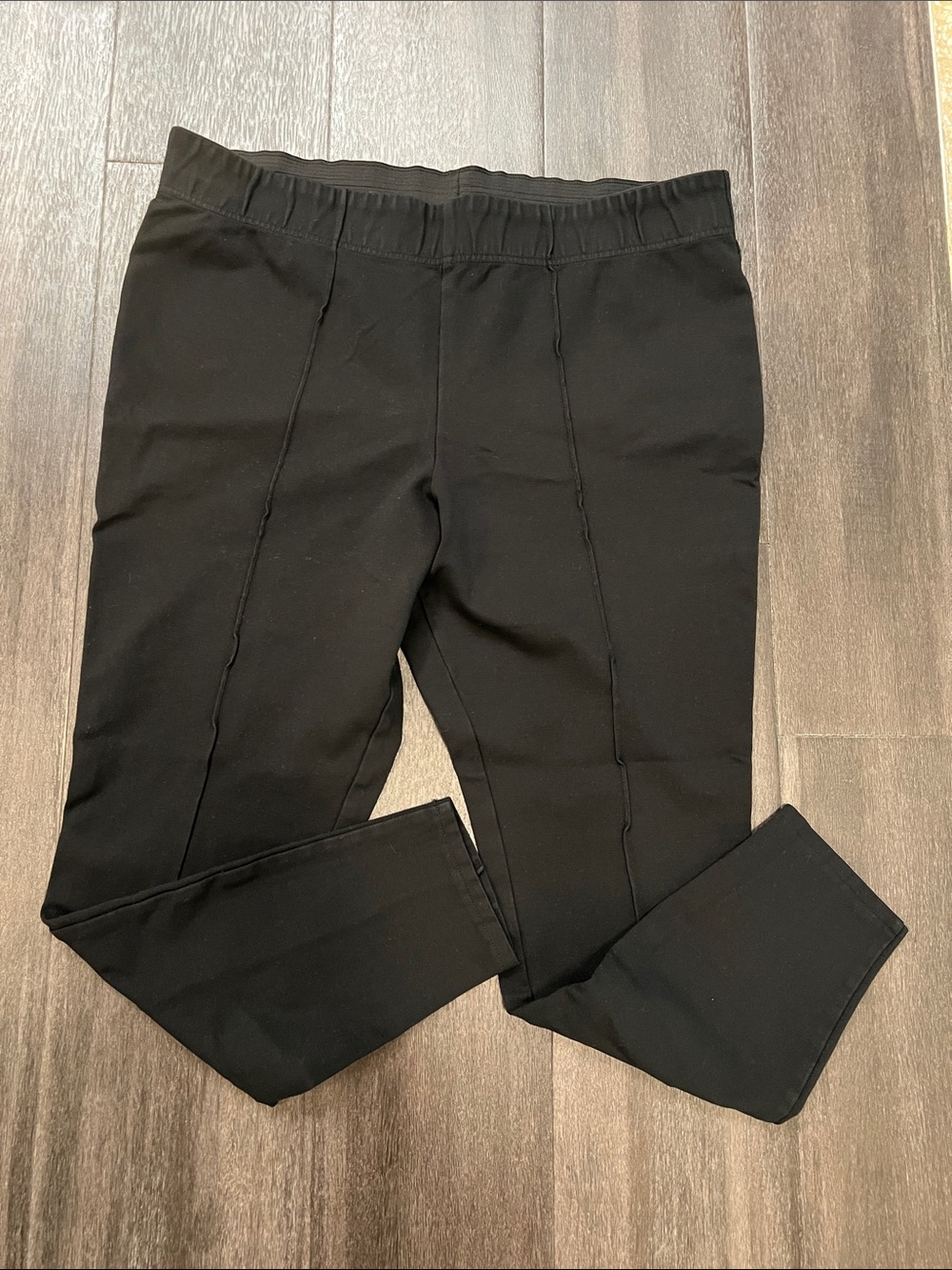 women’s Black Stretch Ponte Pants
